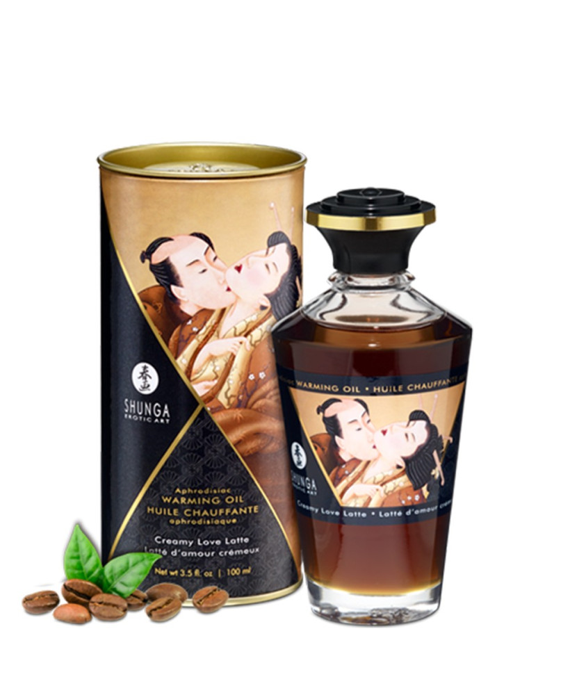 Huile chauffante latté d'amour comestible 100ml 